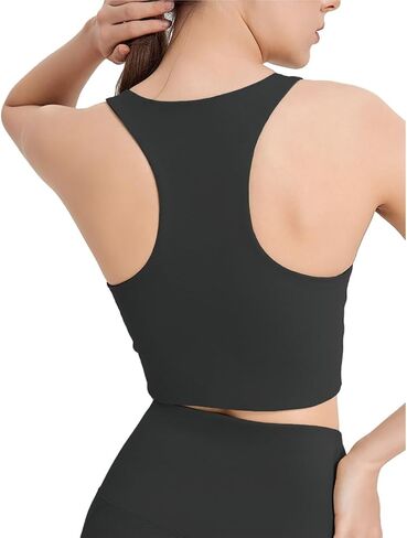 Women's Sports Bra Y-Back Racerback Sports Bra Yoga Gym Workout Fitness Seamless Bra for Women in Saudi Arabia