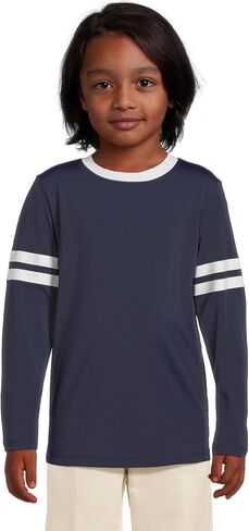 Janie and Jack Men's Longsleeve Rashguard (Toddler/Little Big Kids) in Saudi Arabia