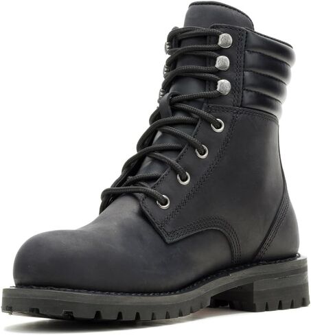 HARLEY-DAVIDSON FOOTWEAR Women's Gynger Lace Steel Toe Construction Boot in Saudi Arabia