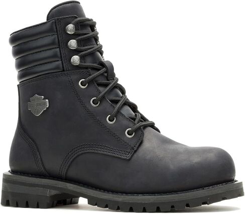 HARLEY-DAVIDSON FOOTWEAR Women's Gynger Lace Steel Toe Construction Boot in Saudi Arabia