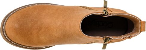 Corkys Footwear Rocky Top Bootie, Featuring a 3 Inch Heel, Soft Cushioned EVA Insoles for All Day Wear, Two Functional Zippers On Each Side, And A Pull On Loop in Saudi Arabia