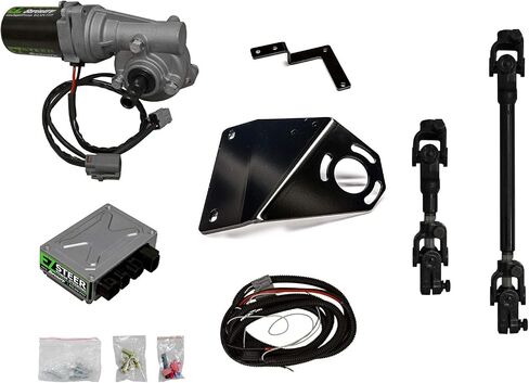 SuperATV UTV EZ-STEER Power Steering Kit for 2016+ Kawasaki Teryx 800 - Reduces Steering Effort | Eliminates Bump Steer | Powerful 220W Motor | Watertight & Compact Control Box in Saudi Arabia