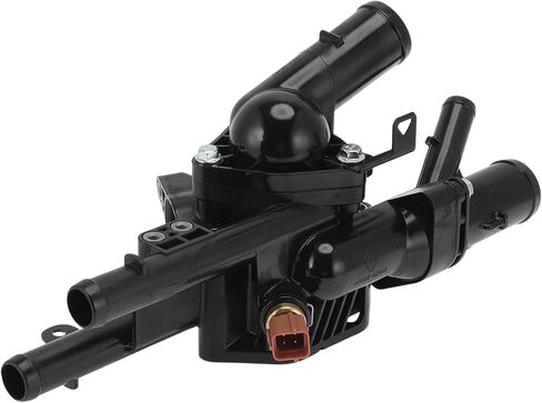 Engine Coolant Thermostat Housing Assembly for Kia Optima 2.4L 2016-2020 for Hyundai Santa Fe 2.4L 2019-2020 for Hyundai Sonata 2.4L 2015-2019 Replace No.25600-2GGA5 in Saudi Arabia