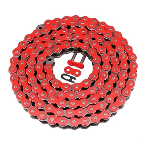 DREAM MOTION Motorcycle 428 Chain 108 Links Drive Chain Transmission System Parts for Honda Kawasaki Yamaha 125cc ~ 250cc SSR YCF Street Bike Quad Scooter ATV Dirt Pit Bike Accessories (أحمر) in Kuwait