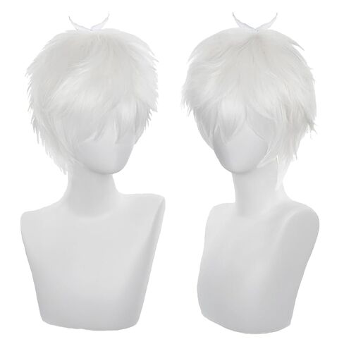 Short Spiked Wig Cosplay Costume for Halloween Party Wig in Kuwait