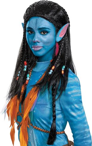 شعر مستعار للكبار من Disguise Avatar، إكسسوارات أزياء Disney Avatar Way of the Water الرسمية للبالغين in Saudi Arabia