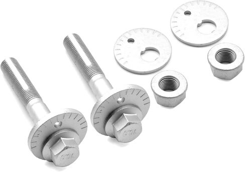 2 Set Rear Camber Adjustment Eccentric Bolt Kit DG9Z-5K978-A Compatible For Ford Edge Fusion Mustang For Lincoln MKX MKZ 7T4Z-5K751-A W716343-S440 (6 PCS) in Saudi Arabia