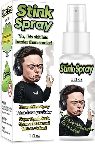 Trump Extra Strong Stink Spray Prank, Potent Stink Spray, Liquid Ass Stink Spray, Stink Spray Smells Like Poo, Super Strong Spray Pranks, Extra Strong Poop Spray for Adults in Saudi Arabia