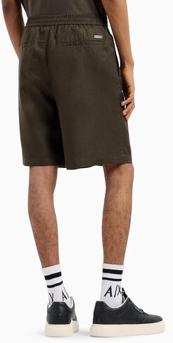 Armani Exchange Men's Linen Mix Short in Saudi Arabia