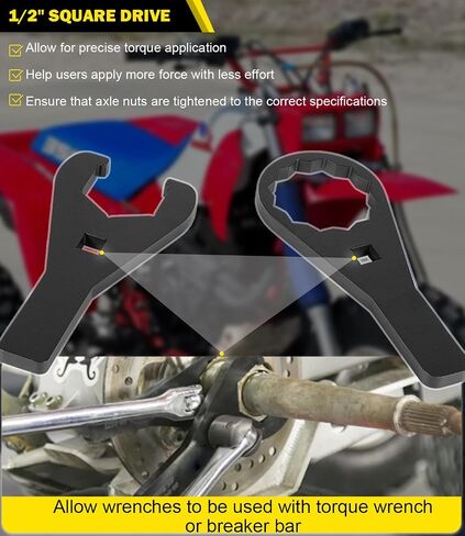 45.5 مللي متر و 56 مللي متر ATV المحور وجع مجموعة يناسب لهوندا TRX 250X 300X 300EX 400X 400EX 450R 450EX ، استبدال ل الحركة برو 08-0479 in Kuwait