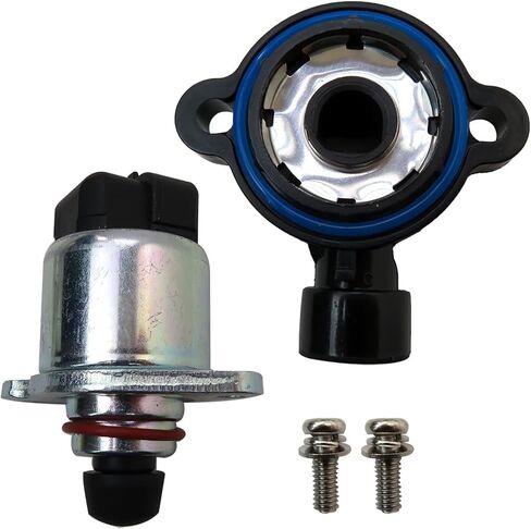 Throttle Position Sensor and Idle Air Control Valve Set Work for Chevrolet 2000-2002 Silverado 1500 (submodel: Base, LS, LT) Without Traction Control in Saudi Arabia