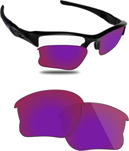 Polarized Lenses Replacement Compatible with Oakley Flak Jacket XLJ OO9009 Sunglasses, Impact Resistant & Perfect Fit in Kuwait
