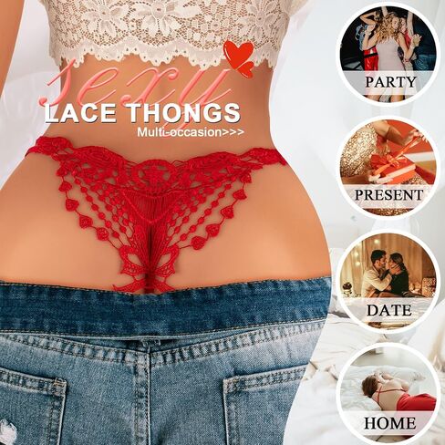 Thongs for Women No Show Underwear Stretch Breathable Low Rise Panties in Saudi Arabia