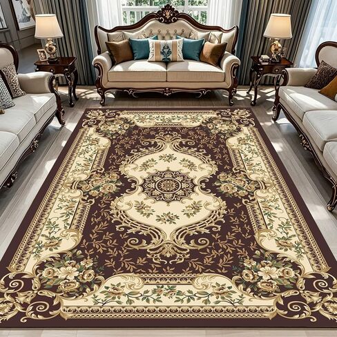 Area Rug Machine Ultra Carpet Throw Rugs Large Indoor(H,63 * 90.5in) in Saudi Arabia