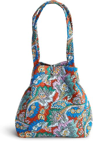 حقيبة يد نسائية صغيرة أصلية من القطن الفاخر من Vera Bradley in Kuwait