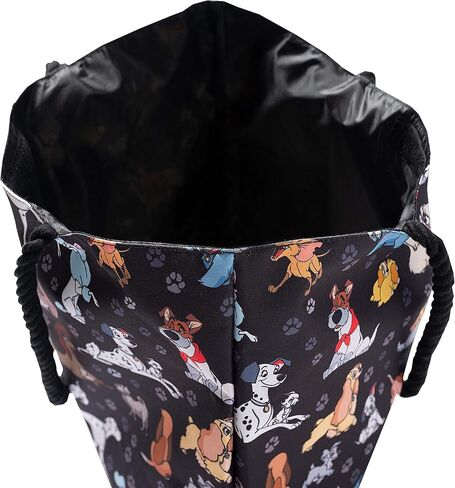 Disney Dogs Tote Bag for Women, 101 Dalmatians Lady and Tramp Print Large Canvas Purse, Disney Work Tote Big Bag, in Saudi Arabia