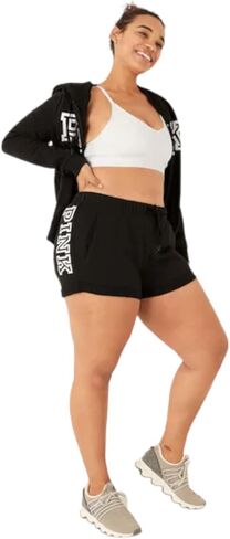 Victoria's Secret Pink Boyfriend Short for Women (XS-XL) (Small, Black) in Saudi Arabia