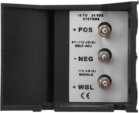 Car Reverse Horn 112dB 3 Sound Buzzer Warning Alarm Back Up Horn for Truck Excavator DC12V to 48V YC?315B2 Material Shell Wear Dust Impact Oxidation Work in Car Backup AlarmCar in Saudi Arabia