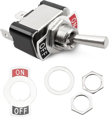 Golf Cart Electric Toggle Switch Fit for Yamaha G19/ G22/ G29 Electric Golf Cart, 2 Pin & On-Off Rocker Heavy Duty Switch, Tow Run Switch Replace JU2-H2727-00-00 in Saudi Arabia