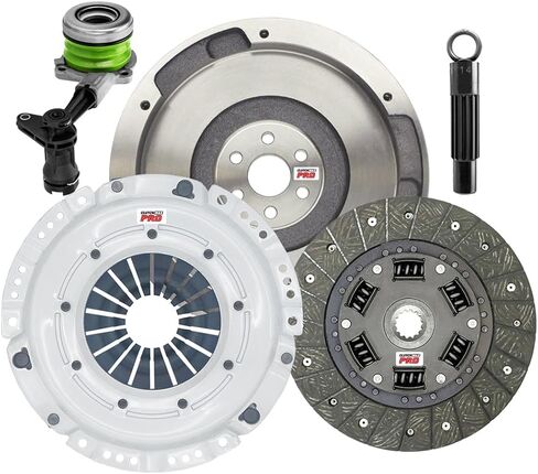 ClutchMaxPRO Heavy Duty OEM Clutch Kit with Slave Cylinder Compatible with 2002-2005 Chevy Cavalier Pontiac Grand Am Sunfire 2002 2003 2004 Oldsemobile Alero 2.2L (CP04162HDWS-CK) in Saudi Arabia