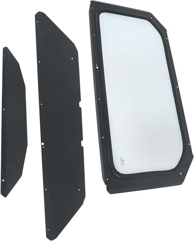 WFLNHB Full Glass Windshield Black Replacement for Can-Am Maverick X3 2017 2018-2024 in Saudi Arabia