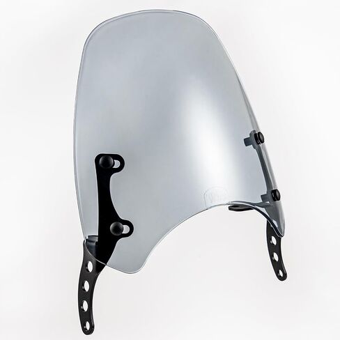 Motorcycle Windshield Deflector Double Bubble Windscreen Fit for Eliminator 500 2024 2025 Wind Shield Screen Visor Flyscreen, Black in Saudi Arabia