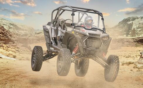 Front Full Windshield Tough PC Fits Polaris RZR XP 1000 /4 Turbo Models (2019-2023) in Saudi Arabia