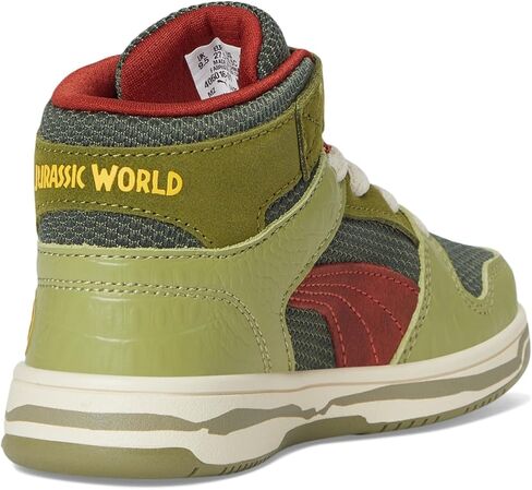 PUMA Unisex-Child Rebound Layup Mid Jurassic World Hook and Loop Shoes Sneaker in Saudi Arabia