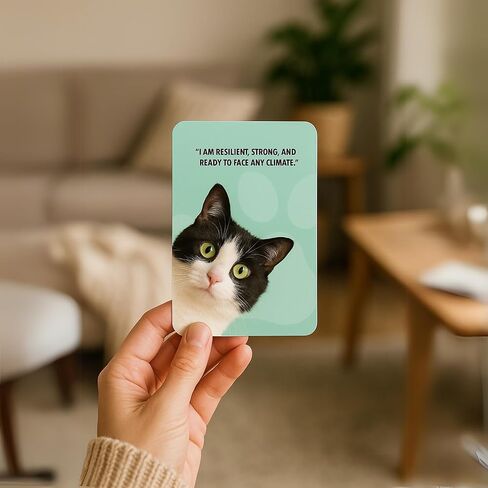 بطاقات التأكيد الإيجابية لمحبي الكلاب - 50 بطاقة تحفيزية يومية وتقنيات العناية الذاتية لتخفيف التوتر والقلق - هدايا ملهمة للكلاب للنساء لعيد الميلاد أو عيد الميلاد in Kuwait