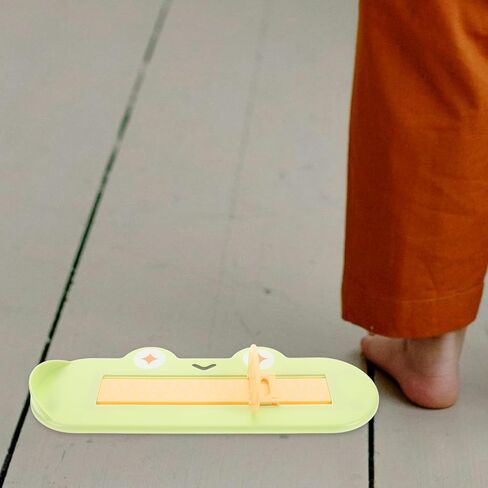 مقياس القدم لقياس الحذاء الدقيق، جهاز قياس متعدد الاستخدامات للأولاد والبنات، مسطرة قدم مريحة للاستخدام المنزلي للصنادل والأحذية الرياضية in Kuwait