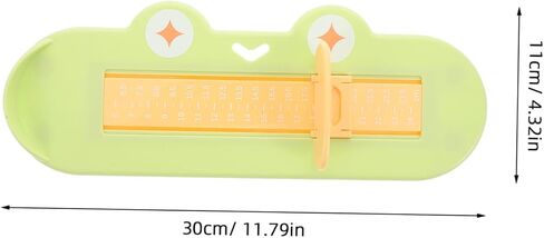 Baby Foot Measuring Tool for Kids Adjustable Shoe Sizer Device Accurate Foot Length Gauge Home Use Ruler for Boys and Girls for Measuring Shoe Sizes in Saudi Arabia