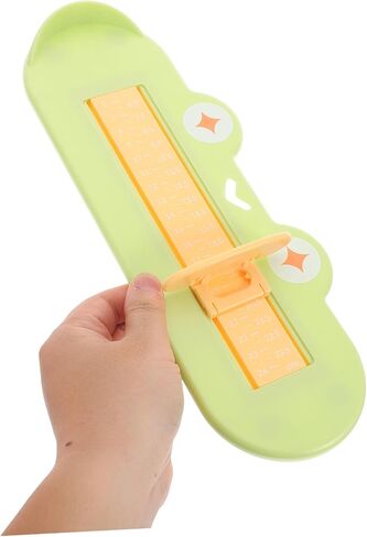 Baby Foot Measuring Tool for Kids Adjustable Shoe Sizer Device Accurate Foot Length Gauge Home Use Ruler for Boys and Girls for Measuring Shoe Sizes in Saudi Arabia