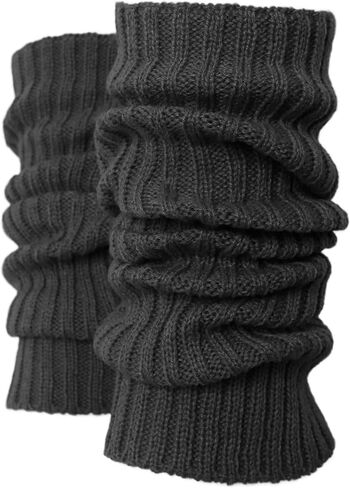 KMystic Solid Winter Cable Knit Long Leg Warmers in Kuwait
