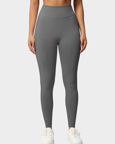 Adamotto Workout Leggings for Women - Tummy Control Mid Rise Gym Yoga Pilates Athletic Pants in Saudi Arabia