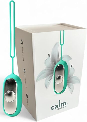 جهاز مساعدة النوم Glowco CalmCarry - أداة استرخاء محمولة باليد، تدعم الهدوء والتركيز والإغاثة اللطيفة، قابلة لإعادة الشحن عبر USB، جهاز صحي محمول للبالغين والأطفال | البط البري الهدوء كاري in Kuwait