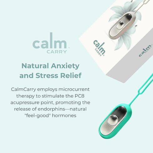 جهاز مساعدة النوم Glowco CalmCarry - أداة استرخاء محمولة باليد، تدعم الهدوء والتركيز والإغاثة اللطيفة، قابلة لإعادة الشحن عبر USB، جهاز صحي محمول للبالغين والأطفال | البط البري الهدوء كاري in Kuwait