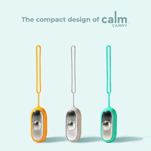 جهاز مساعدة النوم Glowco CalmCarry - أداة استرخاء محمولة باليد، تدعم الهدوء والتركيز والإغاثة اللطيفة، قابلة لإعادة الشحن عبر USB، جهاز صحي محمول للبالغين والأطفال | البط البري الهدوء كاري in Kuwait