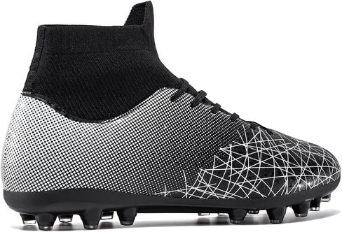 Kids Soccer Cleats High Top Training Youth Football Cleats, Boys Girls Athletic Outdoor in Saudi Arabia