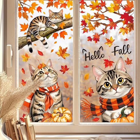 Valentine's Day Window Clings Window Stickers Love Heart Dog Double-Sided Glass Decals for Wedding Anniversary Home Office Classroom Party Wall Decor, 9 Sheets in Saudi Arabia