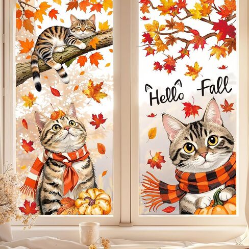 Valentine's Day Window Clings Window Stickers Love Heart Dog Double-Sided Glass Decals for Wedding Anniversary Home Office Classroom Party Wall Decor, 9 Sheets in Saudi Arabia