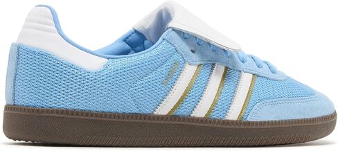 Adidas Samba LT Mens Shoes, Crystal White/Dark Blue/Gum 5, Size 12 in Saudi Arabia