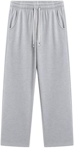 Men's Casual Athletic Pants Elastic Waist with Pockets for Workout in Saudi Arabia