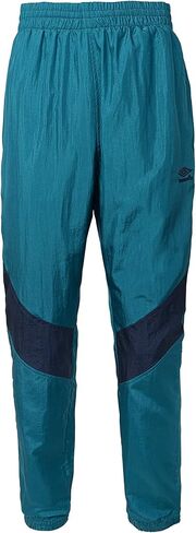 Umbro Boy's Youth (8-18) Retro Wind Soccer Pants, Teal/Navy in Saudi Arabia
