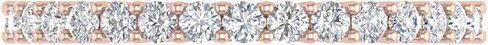 FINEROCK 1 Carat Diamond Eternity Wedding Band in 14K Gold in Kuwait