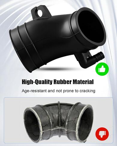 Intake Hose with Clamps Fit for Hisun UTV Axis Massimo Coleman Cub Cadet Challenger Bennche Bighorn 500 700 Replace 17106-115-0000 17109-115-0000 in Saudi Arabia