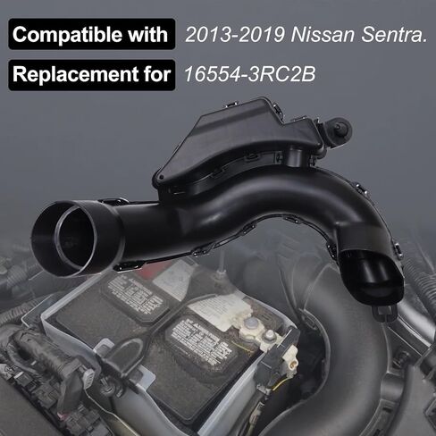 165543RC2B Rear Engine Air Intake Hose Engine Air Intake Duct Box for Nissan Sentra 1.8L 2013-2019 Replaces 696-172 in Saudi Arabia