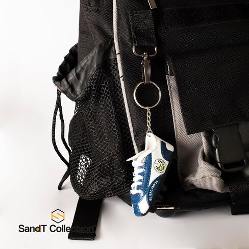 3 Pack Soccer Shoe Keychains Sneaker with Cleats Country Souvenir Keyrings in Saudi Arabia