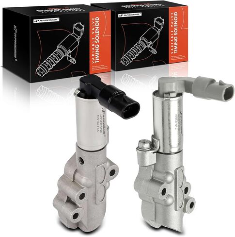 A-Premium 2-PC Exhaust Engine Variable Valve Timing (VVT) Solenoid Compatible with Kia Sedona 2010-2012, Sorento 2011 & Hyundai Santa Fe 2010-2011, Genesis 2011, Genesis Coupe 2011, Azera 2012 in Saudi Arabia