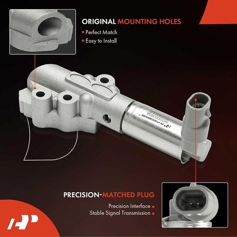 A-Premium 2-PC Exhaust Engine Variable Valve Timing (VVT) Solenoid Compatible with Kia Sedona 2010-2012, Sorento 2011 & Hyundai Santa Fe 2010-2011, Genesis 2011, Genesis Coupe 2011, Azera 2012 in Saudi Arabia