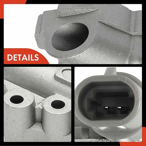 A-Premium 2-PC Exhaust Engine Variable Valve Timing (VVT) Solenoid Compatible with Kia Sedona 2010-2012, Sorento 2011 & Hyundai Santa Fe 2010-2011, Genesis 2011, Genesis Coupe 2011, Azera 2012 in Saudi Arabia